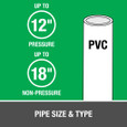 OATEY 30863 8 oz. PVC Heavy Duty Clear Cement
