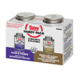OATEY 30246 4 oz. PVC Regular Clear Cement and Purple Primer Handy Pack