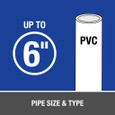 OATEY 32164 Gallon PVC Blue Lava Hot Cement