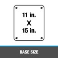OATEY 11917 1.25" – 1.5" Thermoplastic SW 11" x 15" base