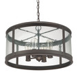 Capital Lighting CAP-9568 Dylan Urban / Industrial 4-Light Outdoor Hanging-Lantern