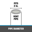 OATEY 11552 2" Galvanized ESM