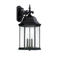 Capital Lighting CAP-9838 Main Street Traditional 3-Light Outdoor Wall-Lantern