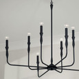 Capital Lighting 450381 Paloma Modern 8-Light Chandelier