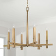 Capital Lighting CAP-449661 Blake Modern 6-Light Chandelier