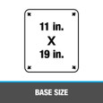 OATEY 11930 1.5" – 3" All-Flash® High-Rise® 11" x 19" base