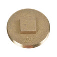 OATEY 42371 2-1/2 in. 185 Brass Cleanout Plug
