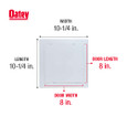 OATEY 34045 8 in. x 8 in. Plastic Access Panel