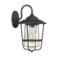 Capital Lighting CAP-9601 Creekside Urban / Industrial 1-Light Outdoor Wall-Lantern