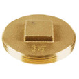 OATEY 42373 3-1/2 in. 185 Brass Cleanout Plug