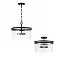 Capital Lighting CAP-248741 Fuller Transitional 4-Light Semi-Flush