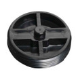 OATEY 43766 3 in. ABS Replacement Plug for the 4 in. regular and the 3 in. Hub cleanout assemblies