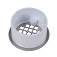OATEY 43563 3 in. PVC Snap-In Drain with 3-1/2 in. Stainless Steel Strainer