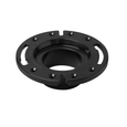 OATEY 43584 3 in. ABS Spigot Fit Closet Flange with Plastic Ring