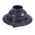 OATEY 72073 3" or 4" PVC Adj. Commercial Drain w/ 5" NI Grate & Square Ring