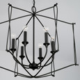 Capital Lighting CAP-541661 Bentley Transitional 6-Light Foyer