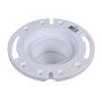 OATEY 43585 3 in. PVC Spigot Fit Closet Flange with Plastic Ring