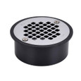 OATEY 43566 4 in. ABS Snap-In Drain with 4 in. Stainless Steel Strainer