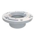 OATEY 43587 4 in. PVC Spigot Fit Closet Flange with Plastic Ring