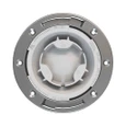OATEY 43553 3 in. or 4 in. Easy Tap Closet Flange, PVC with Stainless Steel Ring