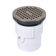 OATEY 72057 3" or 4" PVC General Purpose Drain w/ 5" NI Grate