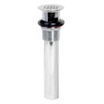 OATEY 760-1 Dearborn® Semi-Cast Grid Patent Overflow Plug w/ 1-1/4 in. x 6 in. - 17 Ga. Tailpiece