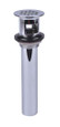 OATEY 760-1 Dearborn® Semi-Cast Grid Patent Overflow Plug w/ 1-1/4 in. x 6 in. - 17 Ga. Tailpiece