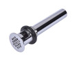 OATEY 760-1 Dearborn® Semi-Cast Grid Patent Overflow Plug w/ 1-1/4 in. x 6 in. - 17 Ga. Tailpiece