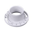 OATEY 43525 3 in. or 4 in. PVC Long Pattern Closet Flange with Plastic Ring without Test Cap