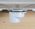 OATEY 42787 2 in. Offset PVC Shower Drain with Stainless Steel Strainer