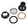 OATEY 42788 2 in. Offset ABS Shower Drain with Stainless Steel Strainer