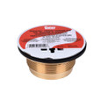 OATEY 42150 2 in. 140 NC Brass No-Calk Shower Drain with Stainless Steel Strainer
