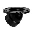 OATEY 43815 3 in. or 4 in. ABS 45° Closet Flange with Plastic Ring without Test Cap