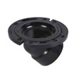 OATEY 43815 3 in. or 4 in. ABS 45° Closet Flange with Plastic Ring without Test Cap