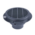OATEY 76014 4" PVC Sediment Drain, Plastic Grate w/ Bucket