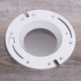 OATEY 43621 4 in. Over 4 in. Closet Flange, PVC, without Test Cap