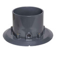 OATEY 72186 6" PVC Adj. Commercial Drain w/ 6" CHR Grate