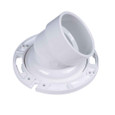 OATEY 43816 3 in. or 4 in. PVC 45° Closet Flange with Plastic Ring without Test Cap