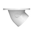 OATEY 43816 3 in. or 4 in. PVC 45° Closet Flange with Plastic Ring without Test Cap