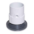 OATEY 74197 3" or 4" PVC General Purpose Cleanout w/ 6" CHR Cover & Round Ring