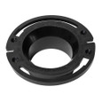OATEY 43510 3 in. or 4 in. ABS Closet Flange with Plastic Ring, Long Mounting Slots without Test Cap