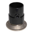 OATEY 82337 3" or 4" ABS General Purpose Pipe Fit Drain w/ 6" Cast NI Grate & Round Top