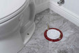 OATEY 43559 3 in. or 4 in. Fast Set™ Closet Flange, PVC with metal Ring
