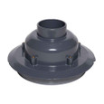 OATEY 76033 3" or 4" PVC Sediment Drain, Cast Iron Grate w/ Bucket