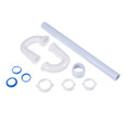 OATEY P9718 Dearborn® 1-1/4" S-Trap w/ PVC Solvent Weld Adapter
