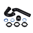 OATEY A9704B Dearborn® 1-1/2 in. P-Trap w/ Threaded ABS Adapter, Bagged