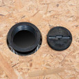 OATEY 43732 4 in. ABS Snap-In Cleanout Assembly