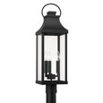 Capital Lighting CAP-946432 Bradford Traditional 3-Light Outdoor Post-Lantern