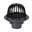 OATEY 78024 4" PVC Roof Drain w/ Cast Iron Dome