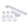 OATEY P9121A Dearborn® 1-1/2" x 16" Center to Center, Hi-Line/ Slip Joint Combination w/ Baffle Tee